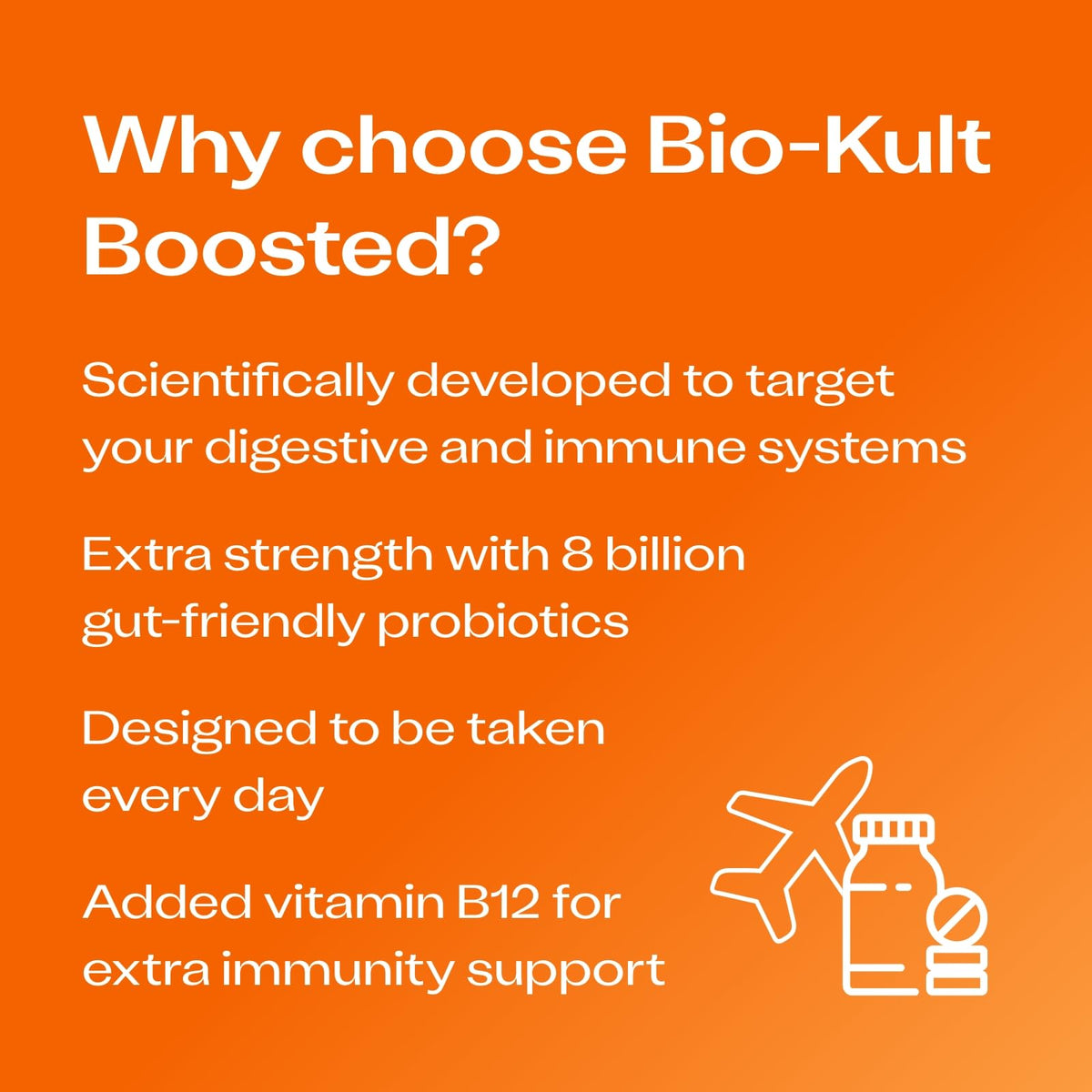 Bio-Kult Complément Alimentaire Probiotique 30 Capsules avec étiquette