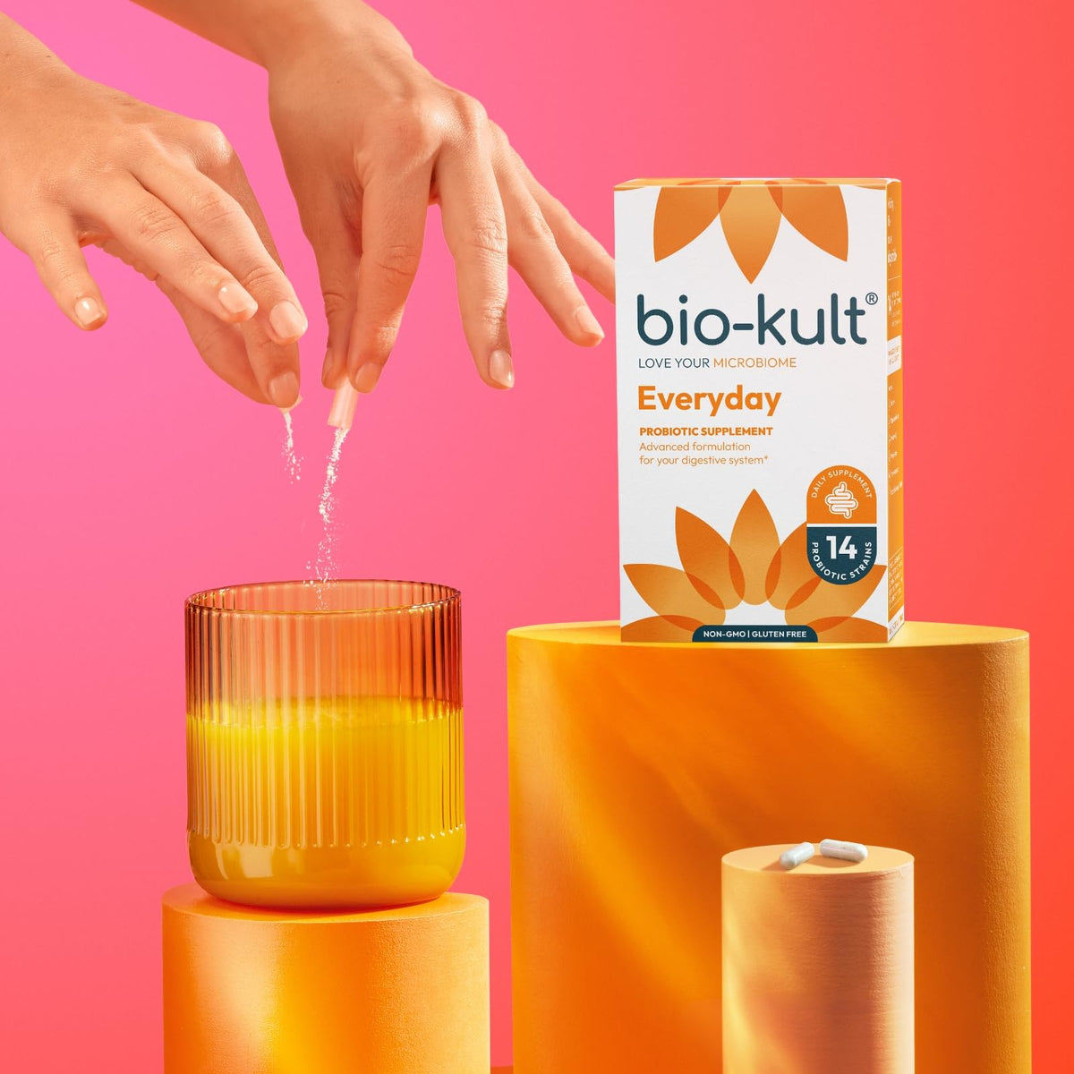 Bio-Kult Complément Alimentaire Probiotique 60 Capsules - environnement de prise