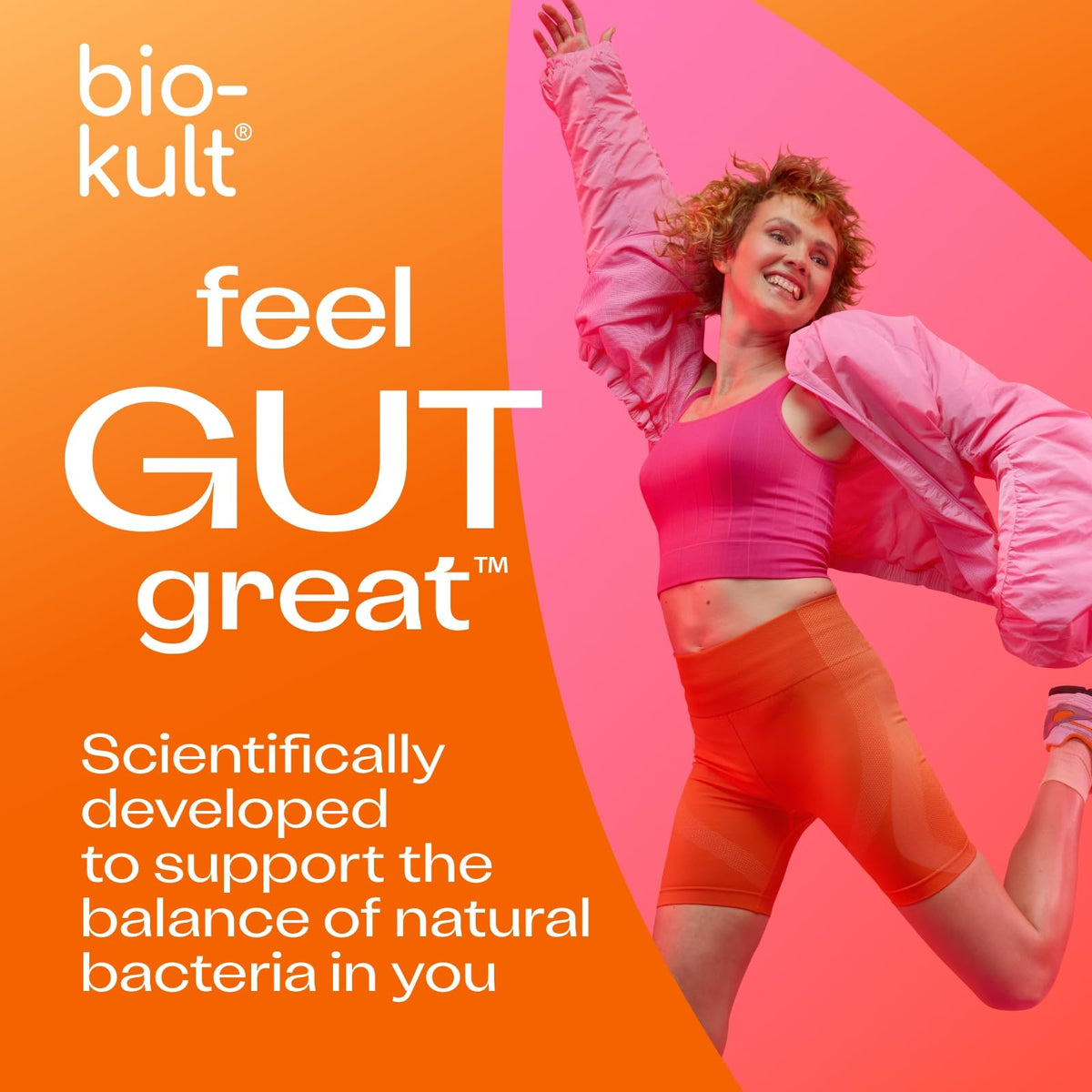 Bio-Kult Complément Alimentaire Probiotique 60 Capsules - présentation sur une table