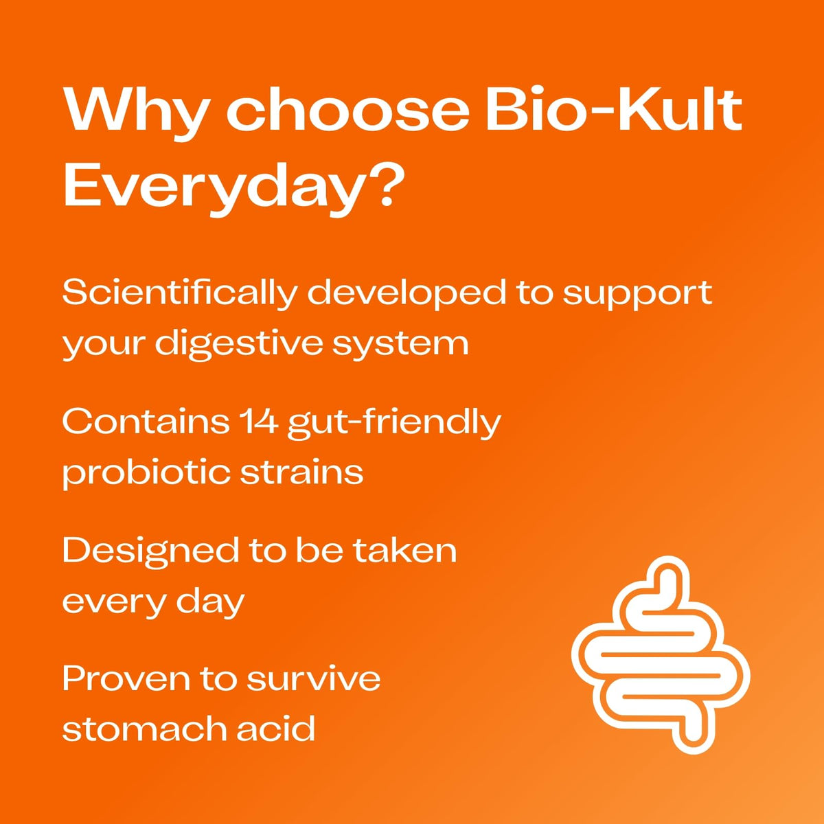 Bio-Kult Complément Alimentaire Probiotique 60 Capsules - vue de dos