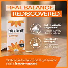 Bio-Kult Everyday Probiotiques 120 capsules avec étiquette
