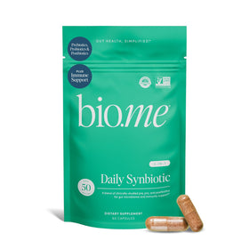 Bio.me Synbiotique 3-en-1 boîte avec 30 capsules