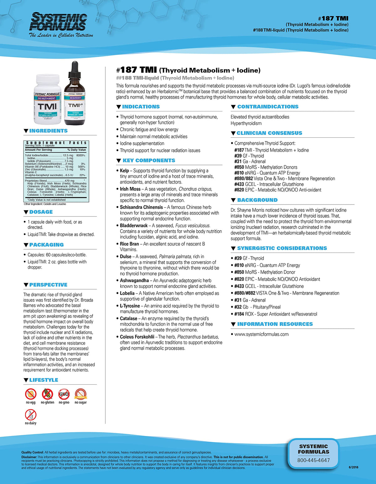 Bio Nutrient 60 capsules de complément iode avec étiquette