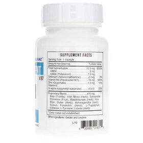 Bio Nutrient 60 capsules de complément iode sur table