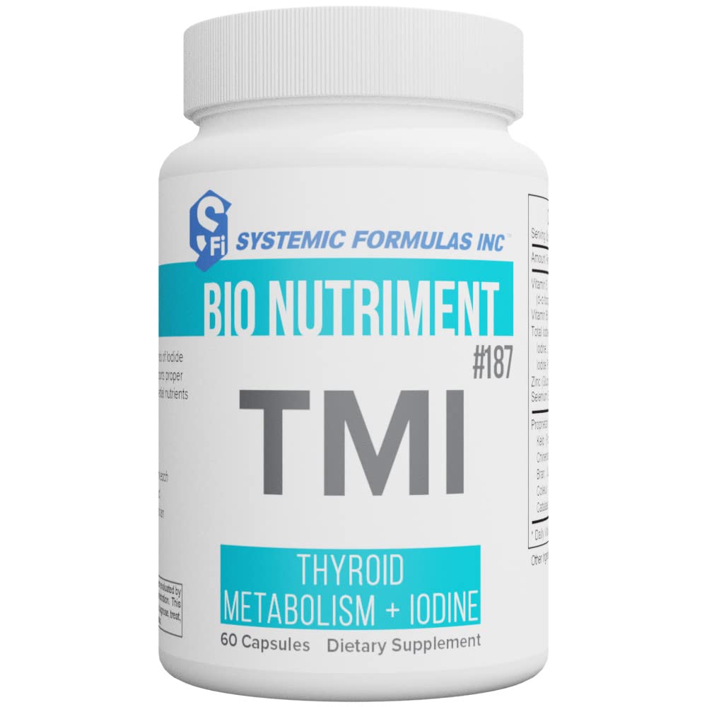 Bio Nutrient 60 capsules de complément iode vue avant