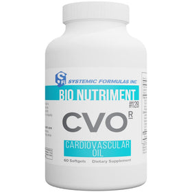 Bio Nutriment CVO-R Huile Cardiovasculaire 60 gélules vue de face
