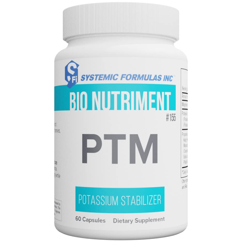 Bio Nutriment Potassium 60 capsules vue de face