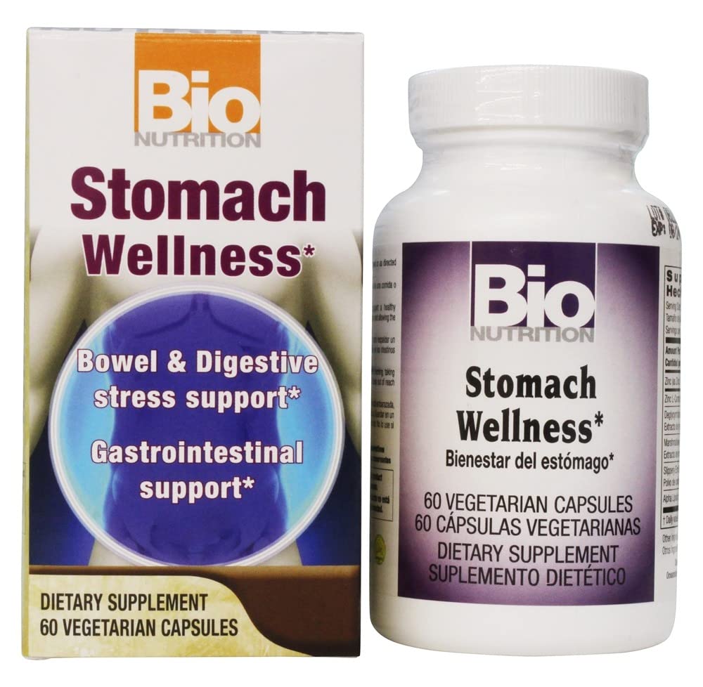 Bio Nutrition Complément Alimentaire 60 Capsules Végétariennes vue de face