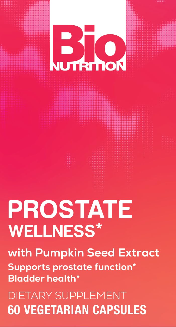 Bio Nutrition Prostate capsule avec étiquette visible