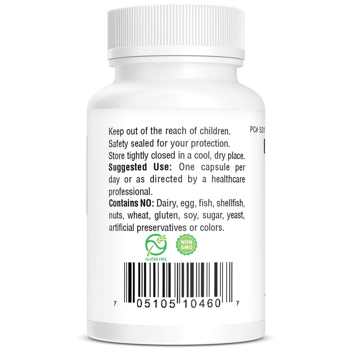 Bio-Tech Pharmacal Potassium Bicarbonate comprimés sur une table