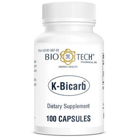 Bio-Tech Pharmacal Potassium Bicarbonate flacon avec étiquette