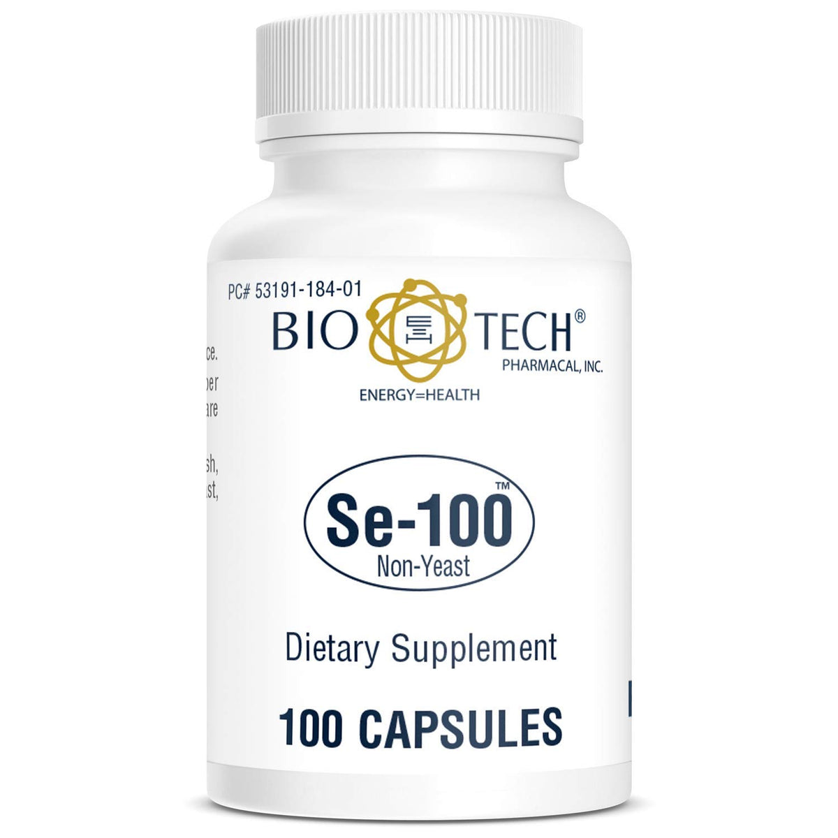 Bio-Tech Pharmacal Se-100 gélules de sélénium, emballage avant