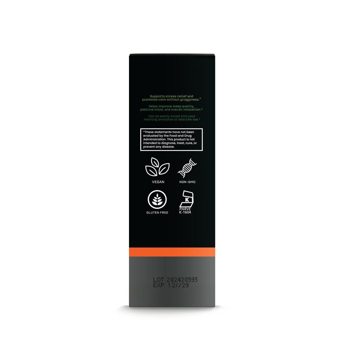 BIOACTIVE Ashwagandha gouttes sur un plan de travail