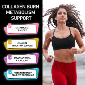 BIOACTIVE LABS Multi Collagen Burn 90 capsules côté arrière