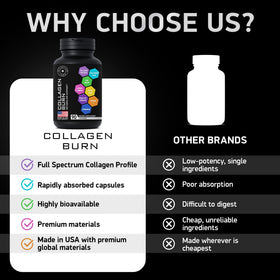 BIOACTIVE LABS Multi Collagen Burn 90 capsules en boîte