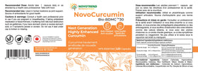 BIOBDMC NovoCurcumin boîte avec capsules