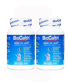 BIOCALTH Calcium L-Threonate 90 comprimés, vue avant du flacon