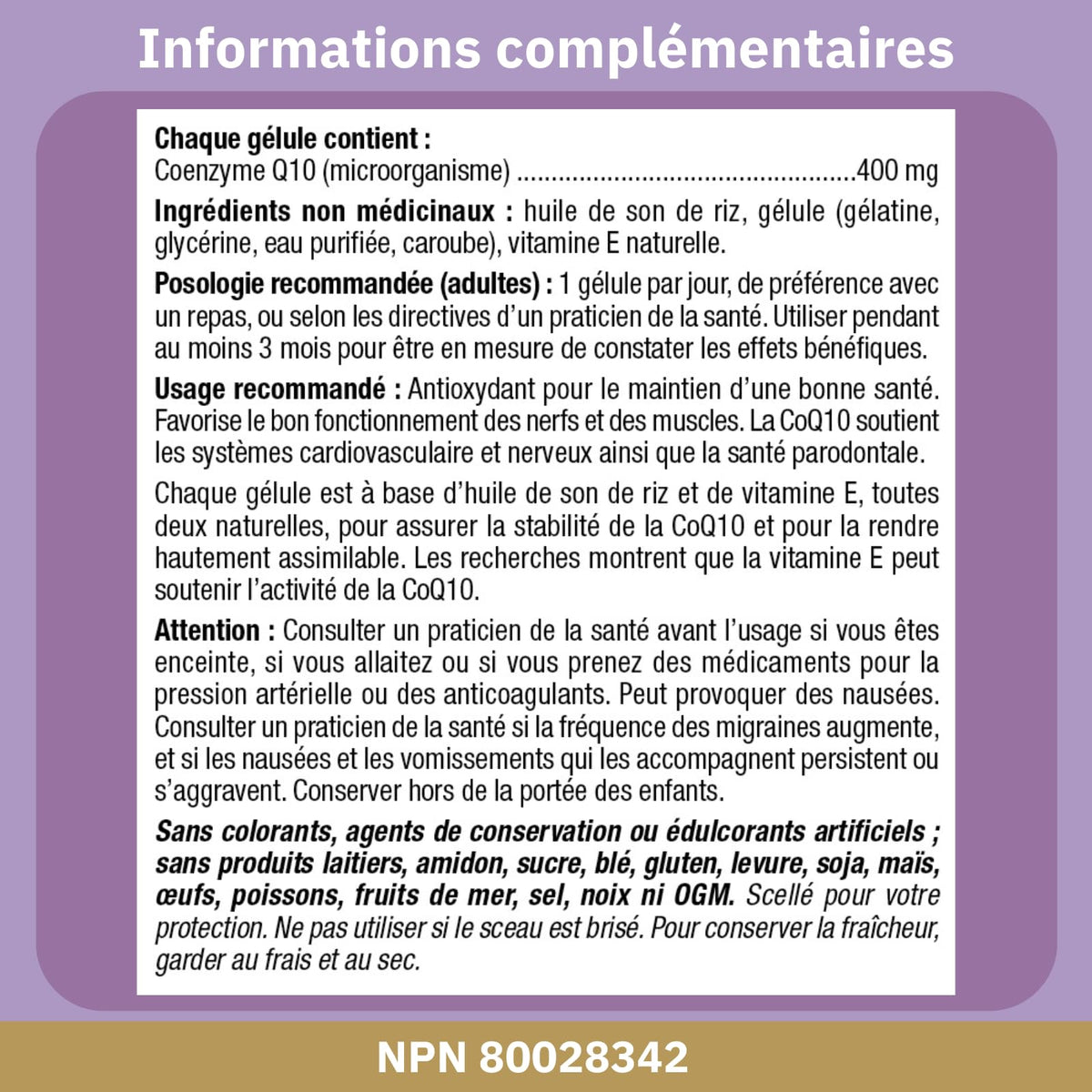 Bioclinic Naturals CoQ10 softgels in a hand