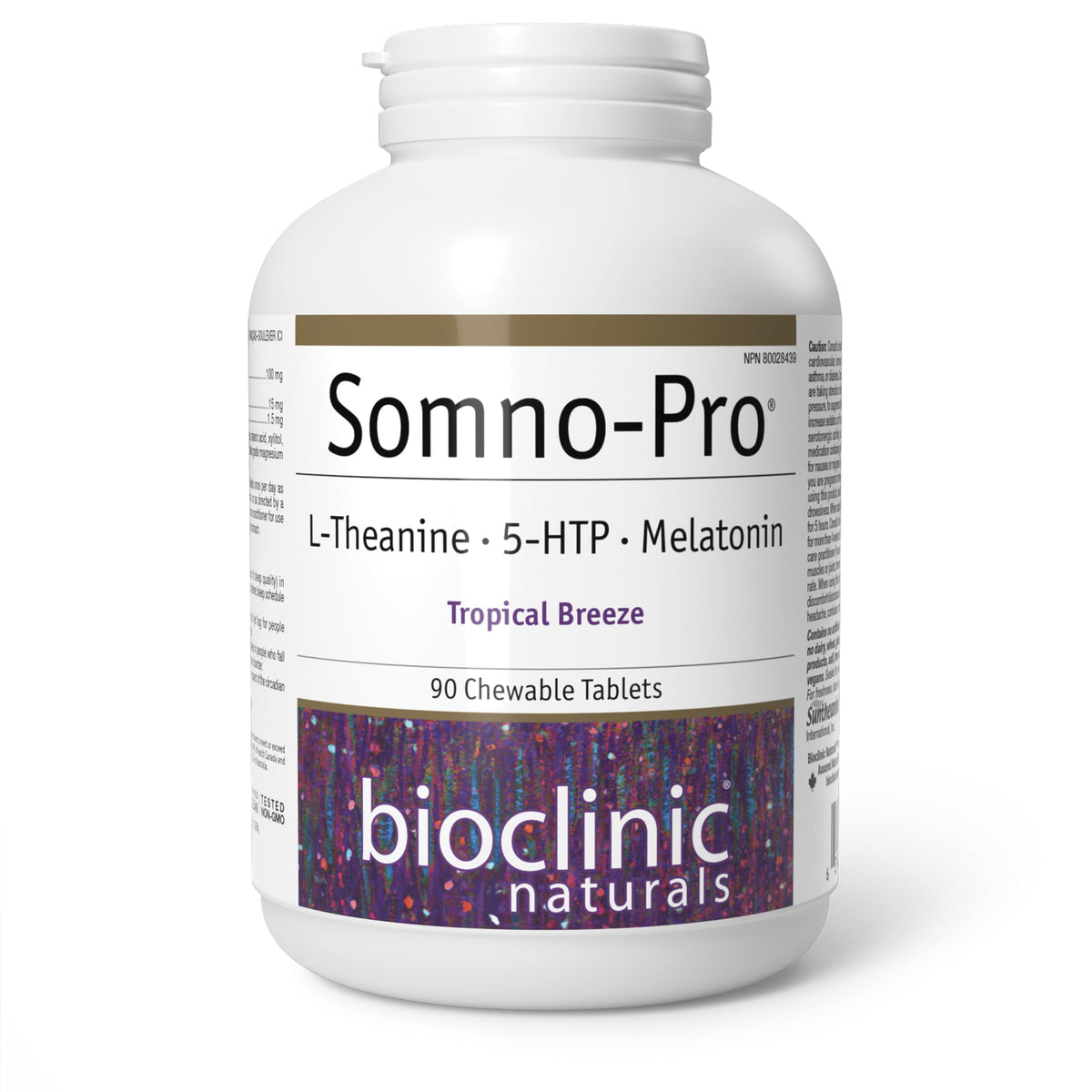 Bioclinic Naturals Somno Pro 90 comprimés à mâcher, emballage avant