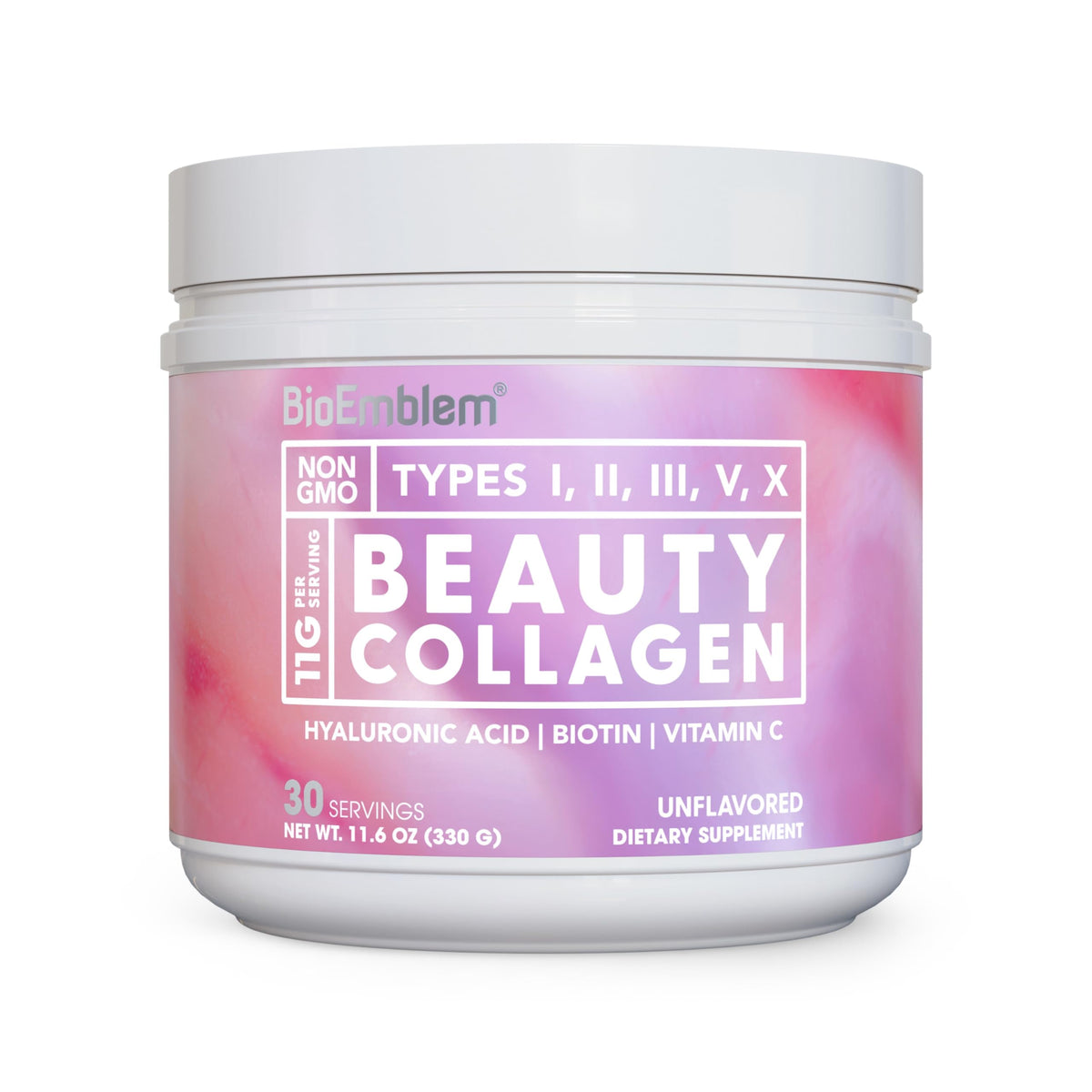BioEmblem Collagène Multi Complex 30 Portions pot avant