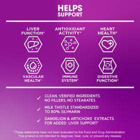 BioEmblem Complément Alimentaire 80% Silymarine ingrédients naturels