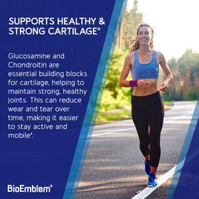 BioEmblem Complément Alimentaire Chondroïtine Glucosamine 1500mg côté