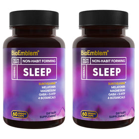 BioEmblem Complément Alimentaire Sommeil 60 Capsules vue de face