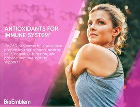BioEmblem CoQ10 200mg gélules molles avec flacon