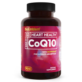 BioEmblem CoQ10 200mg gélules molles vue de face