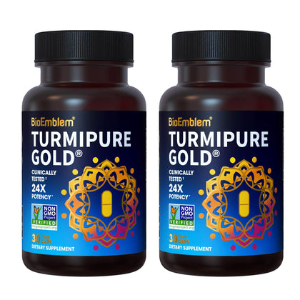 BioEmblem Curcuma TurmiPure Gold 60 capsules vue avant