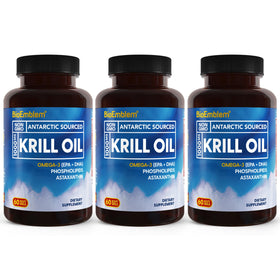 BioEmblem Huile de Krill Antarctique 1000mg gélules vue avant