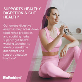 BioEmblem Multi-Enzymes capsules sur fond blanc