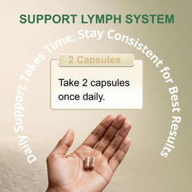 BioFianne Drainage Lymphatique 60 Capsules, présentation sur un fond neutre
