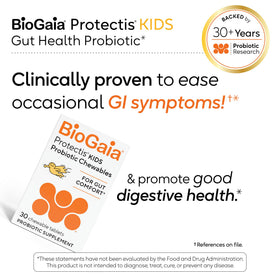 BioGaia Probiotique Enfant comprimés à mâcher sur une table