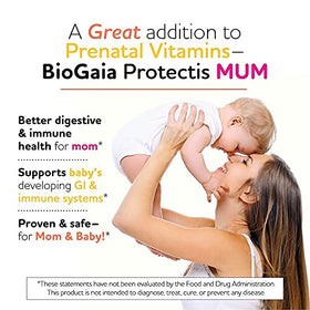 BioGaia Protectis Mum détails de l'étiquette
