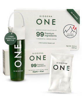 BIOGENA ONE Poudre Super Greens 30 sachets avec shaker