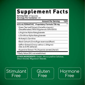 BioGenetic Laboratories complément alimentaire 120 capsules vue de dos