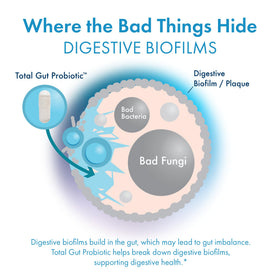 BIOHM Total Probiotic capsules à côté d'autres compléments alimentaires