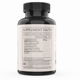 BioImmersion Supernatant Synbiotic, emballage et capsules