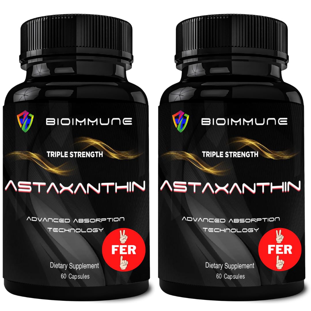 BioImmune AstaQuil™ Astaxanthin 12mg boîte vue de face