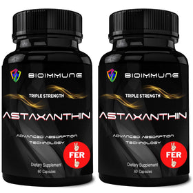 BioImmune AstaQuil™ Astaxanthin 12mg boîte vue de face