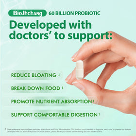 BioJhchang Probiotiques 60 Milliards CFU en situation