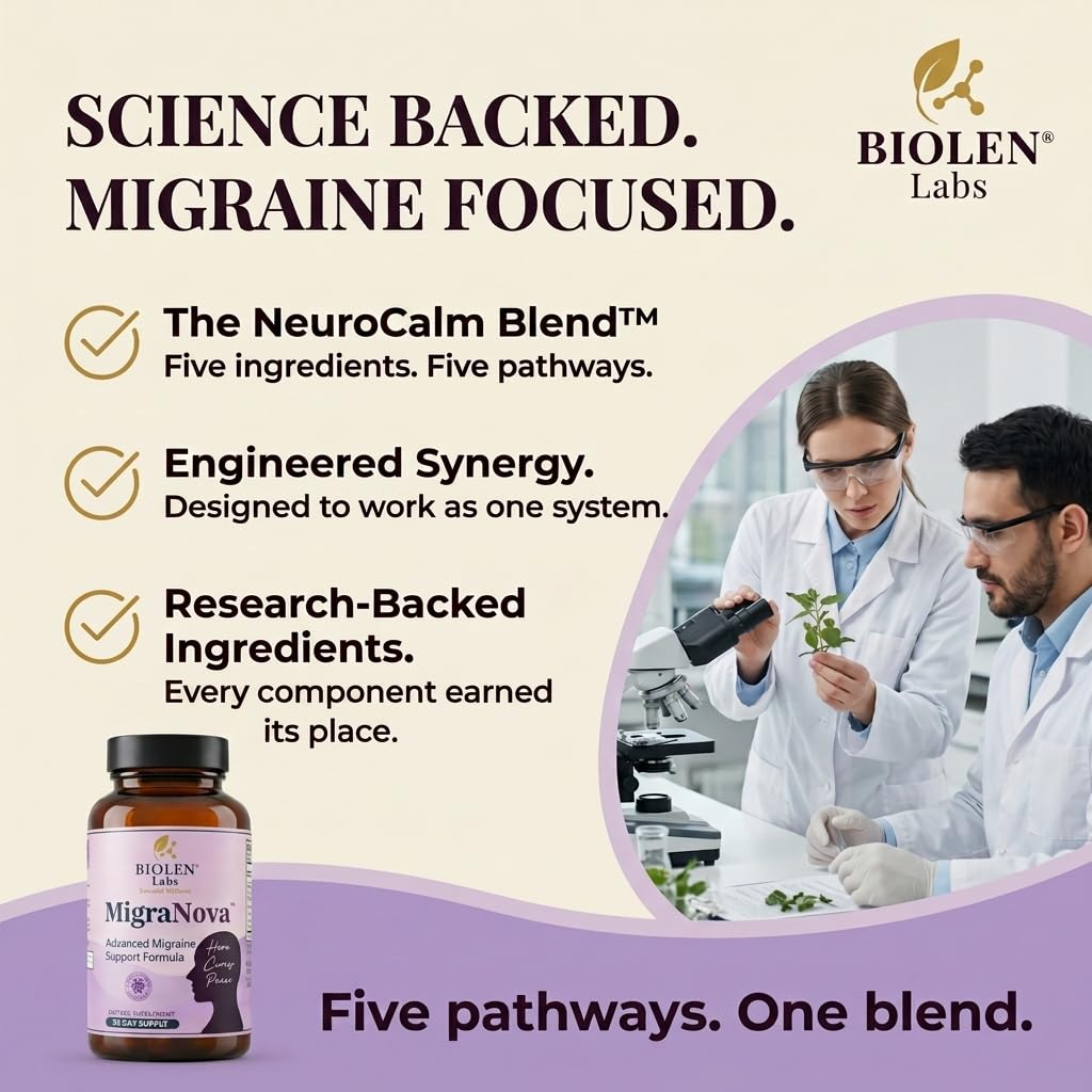 Biolen Labs MigraNova - informations nutritionnelles