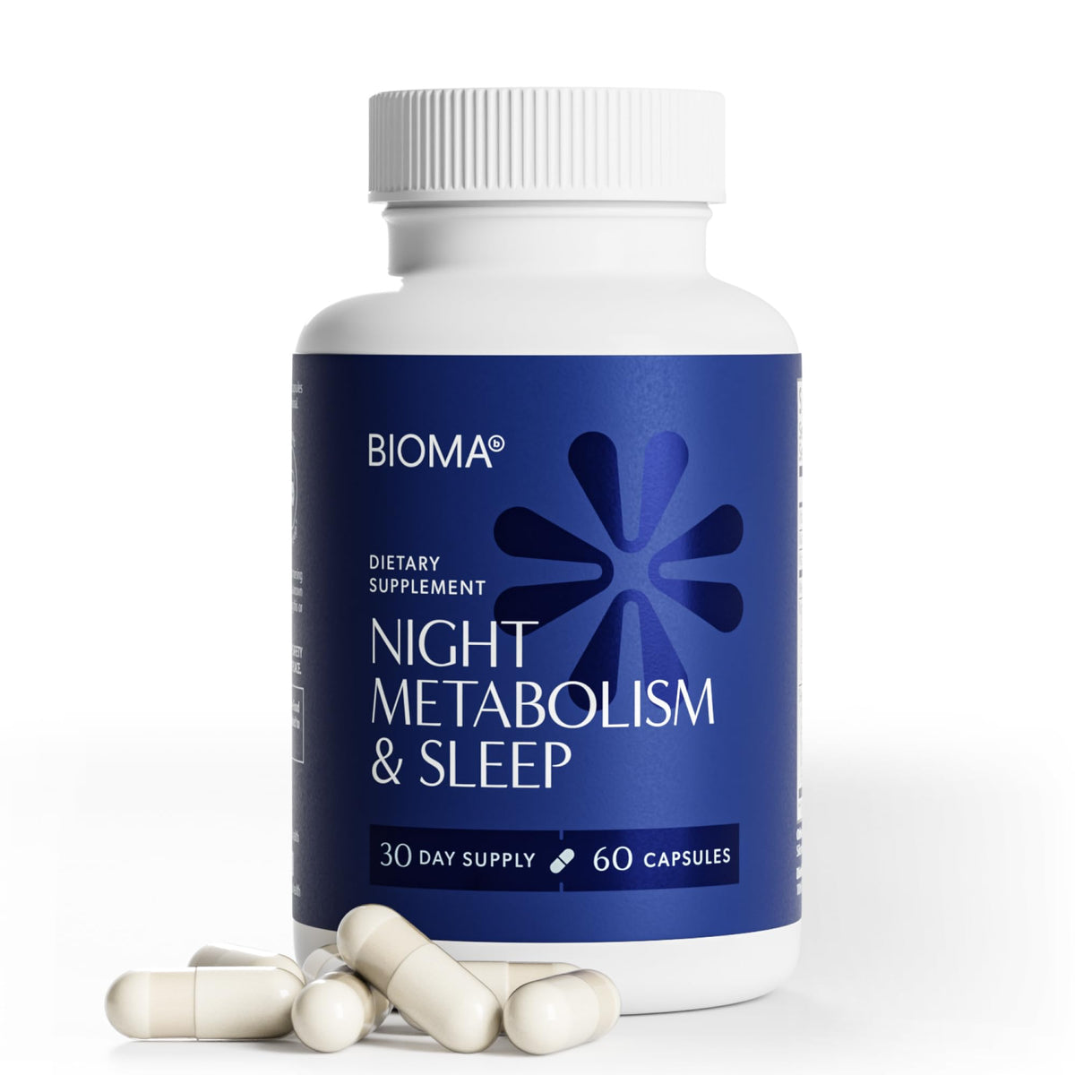 BIOMA Nuit Métabolisme 60 capsules vue avant