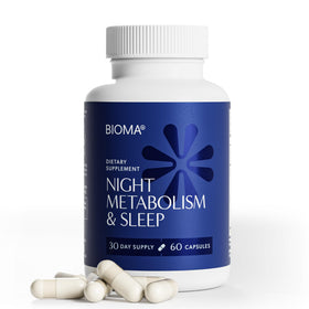 BIOMA Nuit Métabolisme 60 capsules vue avant