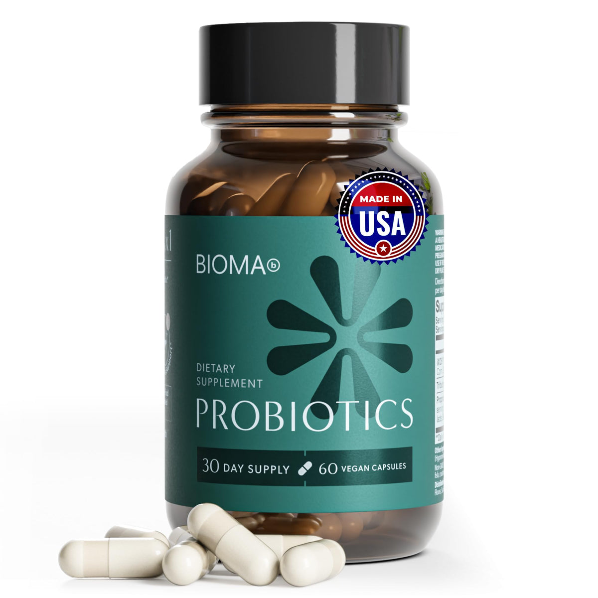 BIOMA Probiotiques 60 capsules végétales en boîte