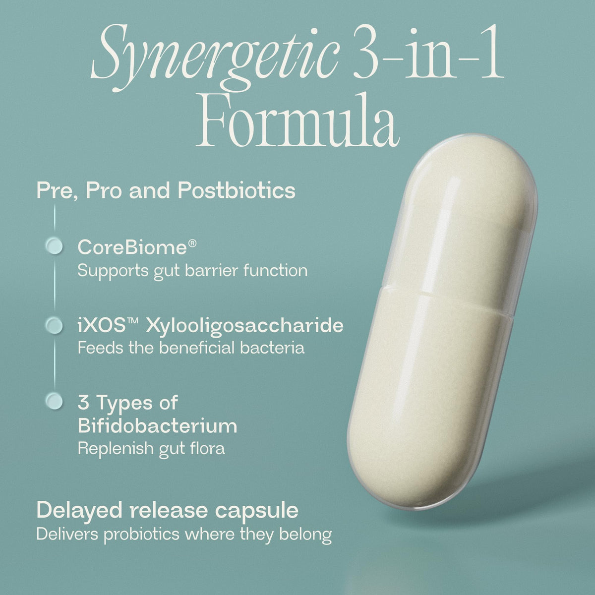 BIOMA Probiotiques capsules sur fond blanc