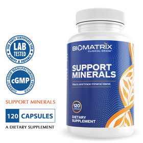 BioMatrix Complément Minéral Chélaté, capsules en gros plan