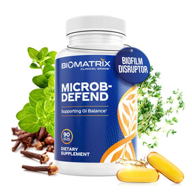 BioMatrix Microb-Defend 90 gélules, vue de l'emballage avant
