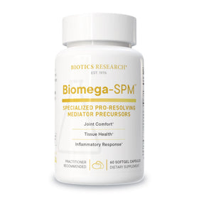 Biomega-SPM™ Omega-3 500mcg de BIOTICS RESEARCH vue de face